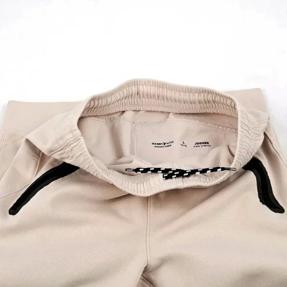 Old Navy Boys Joggers - Cream Color - sz L - Picture 2 of 6